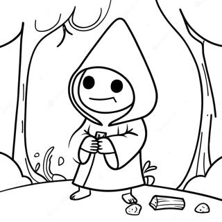 Little Nightmares Coloring Page 117906-53090