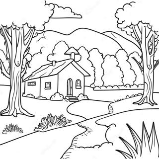 Detailed Country Outline Coloring Page 117960-53137