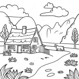 Detailed Country Outline Coloring Page 117960-53138