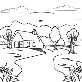 Detailed Country Outline Coloring Page 117960-53139