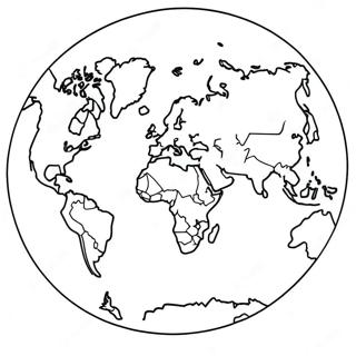 Interactive Continents Coloring Page 117962-53145