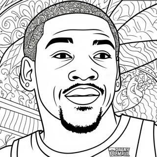 Kevin Durant Coloring Page 118036-53190