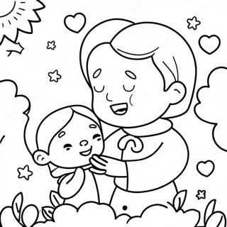 World Kindness Day Coloring Page 118087-53232