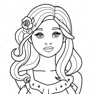 Rainbow High Bella Coloring Pages