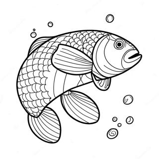 Salmon Coloring Page 118190-53309