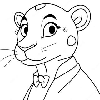 Pink Panther Coloring Pages