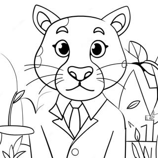 Pink Panther Coloring Page 118268-53371