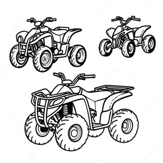 Atv Coloring Pages