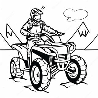 Colorful Atv Adventure Coloring Page 118295-53395