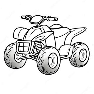 Cute Cartoon Atv Coloring Page 118298-53517
