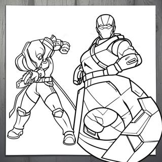 Overwatch Coloring Pages