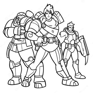 Overwatch Coloring Page 118396-53470