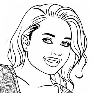 Miley Cyrus Coloring Pages