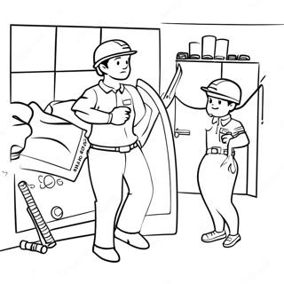 Earthquake Safety Tips Coloring Page 118551-53715