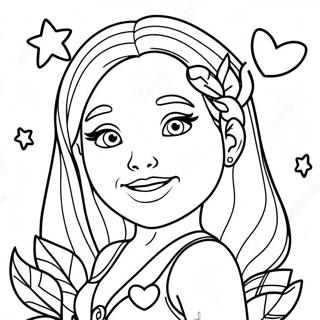 Rainbow High Skyler Coloring Pages