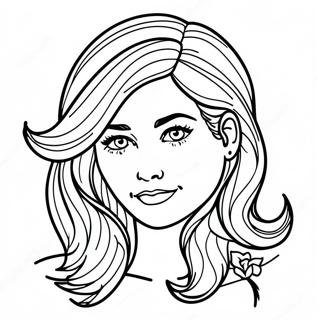 Skyler S Colorful Hair Coloring Page 118600-53745