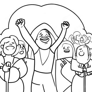 Praise And Worship Coloring Page 118729-53843