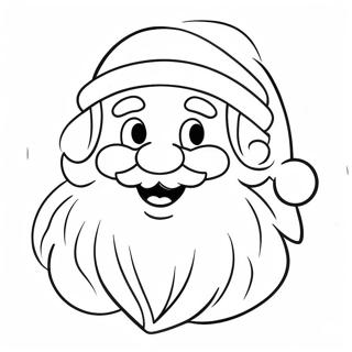 Cheerful Santa Claus Coloring Page 118936-54012