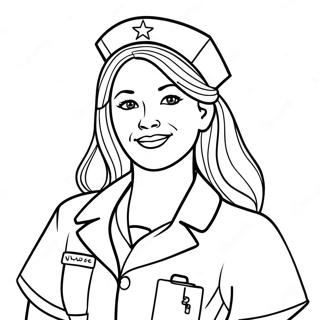 Nurse Coloring Pages