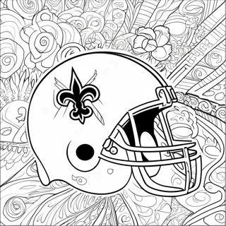 New Orleans Saints Coloring Pages