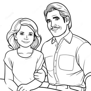 Steve And Maggie Coloring Pages