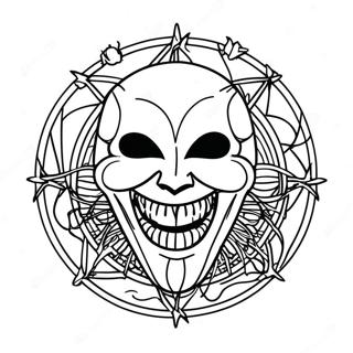 Slipknot Logo Coloring Page 119242-54242