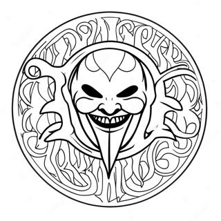 Slipknot Logo Coloring Page 119242-54243