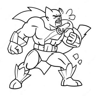Thunderous Bolt Coloring Page 119321-54309