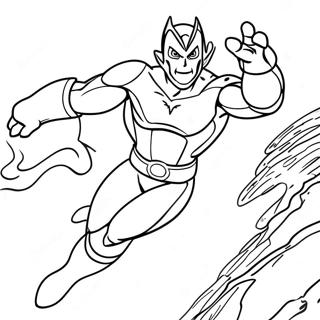 Ultraman Coloring Pages