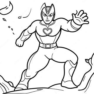 Ultraman Coloring Page 119370-54344