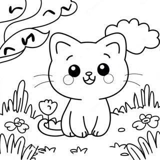 Cute Catnap Poppy Playtime Coloring Page 119399-54373