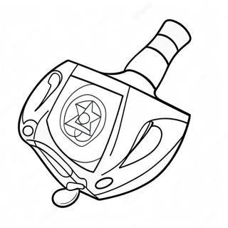 Dreidel Hanukkah Coloring Page 119679-54583