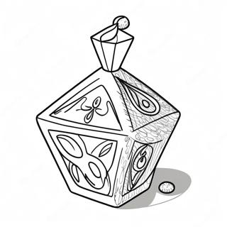 Dreidel Hanukkah Coloring Page 119679-54585