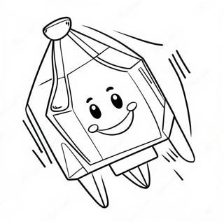 Happy Dreidel Spinning Coloring Page 119681 54593