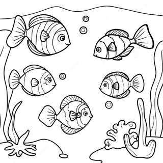 Underwater Ocean For Adults Coloring Pages