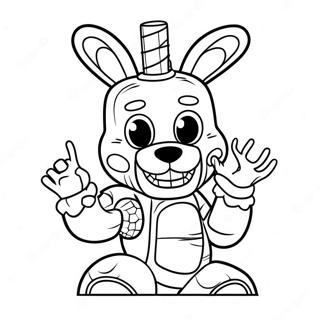 Springtrap Fnaf Coloring Pages