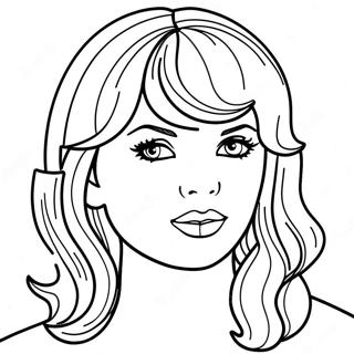 Taylor Swift Album Coloring Page 119886-54746