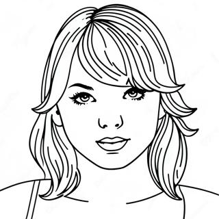 Taylor Swift Album Coloring Page 119886-54747