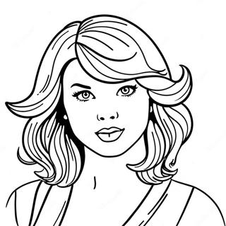 Taylor Swift Album Coloring Page 119886-54748