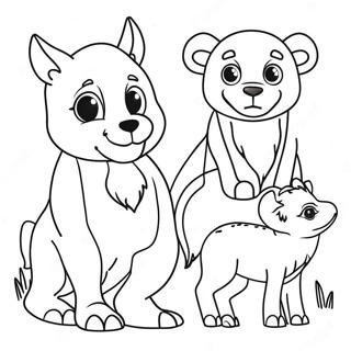 Hard Animals Coloring Pages