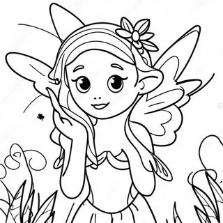 Fairy Coloring Page 120195-54986