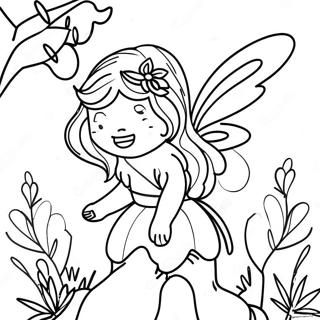 Fairy Coloring Page 120195-54987