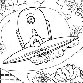 Space Shuttle Coloring Page 120221-55007