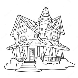 Monster House Coloring Page 120578-55286