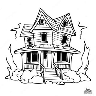 Monster House Coloring Page 120578-55288