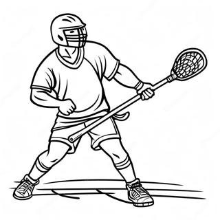 Exciting Lacrosse Game Coloring Page 120630-55329