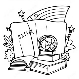 Educational Constitution Day Coloring Page 120787-55462