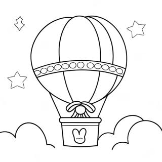 Colorful Goodbye Balloon Coloring Page 120810-55475