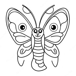 Mothra With Colorful Wings Coloring Page 120888-55728
