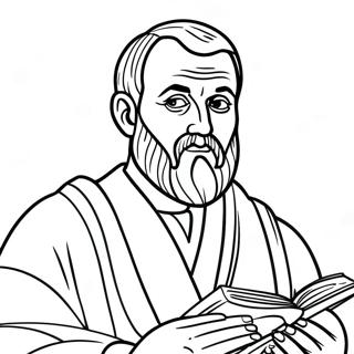 Apostle Paul Coloring Pages